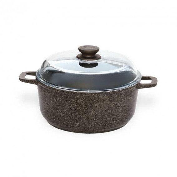 Каструля БІОЛ Brown Granite з кришкою 2 л (K203PC)