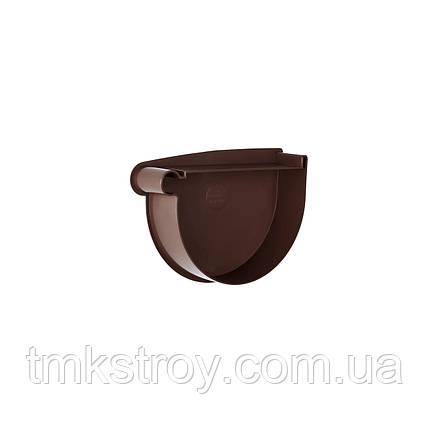 Заглушка воронки ліва. 90/75 Водостічні системи Rainway (Ренвей)., фото 2
