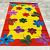 Килим з метеликами BABY 2057 SARI-TURUNCU, фото 2