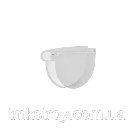 Заглушка воронки ліва. Водостічні системи Rainway 130/100 (Ренвей), фото 2