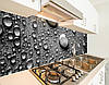 Наклейка на кухонний фартух 60 х 200 см, з фотодруком та захисною ламінацією краплі дощу (БП-s_tx227), фото 4