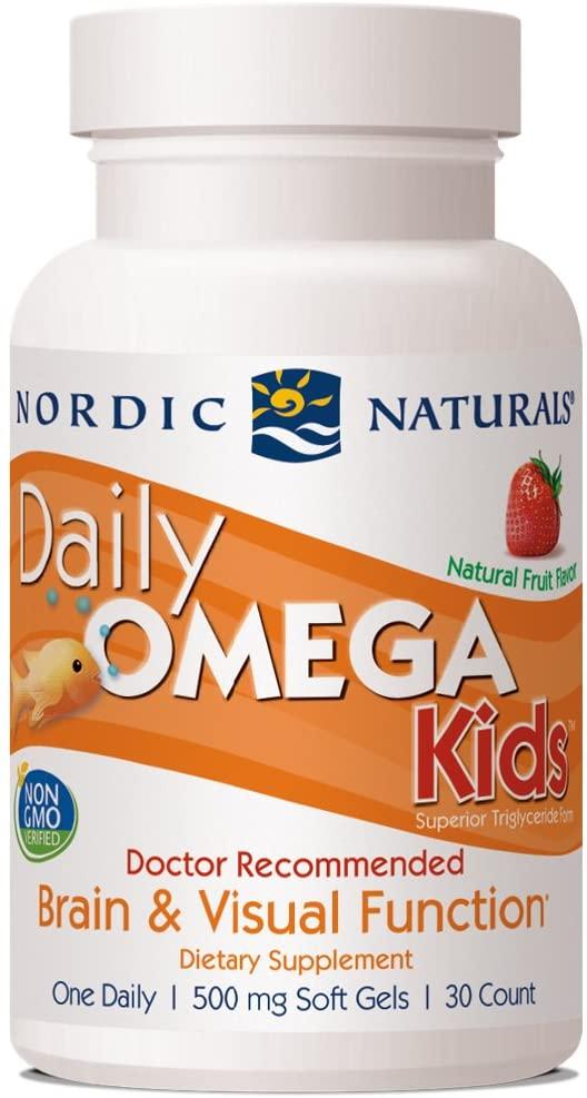 Омега для дітей Nordic Naturals Daily Omega Kids 30 жувальних капсул