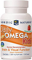 Омега для дітей Nordic Naturals Daily Omega Kids 30 жувальних капсул