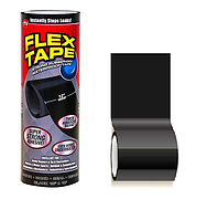 Водонепроницаемая изоляционная лента скотч Flex Tape 5517 30 см Black