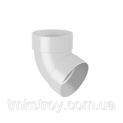 Відвід двухмуфтовий 67°. Водостічні системи Rainway 130/100 (Ренвей)., фото 2