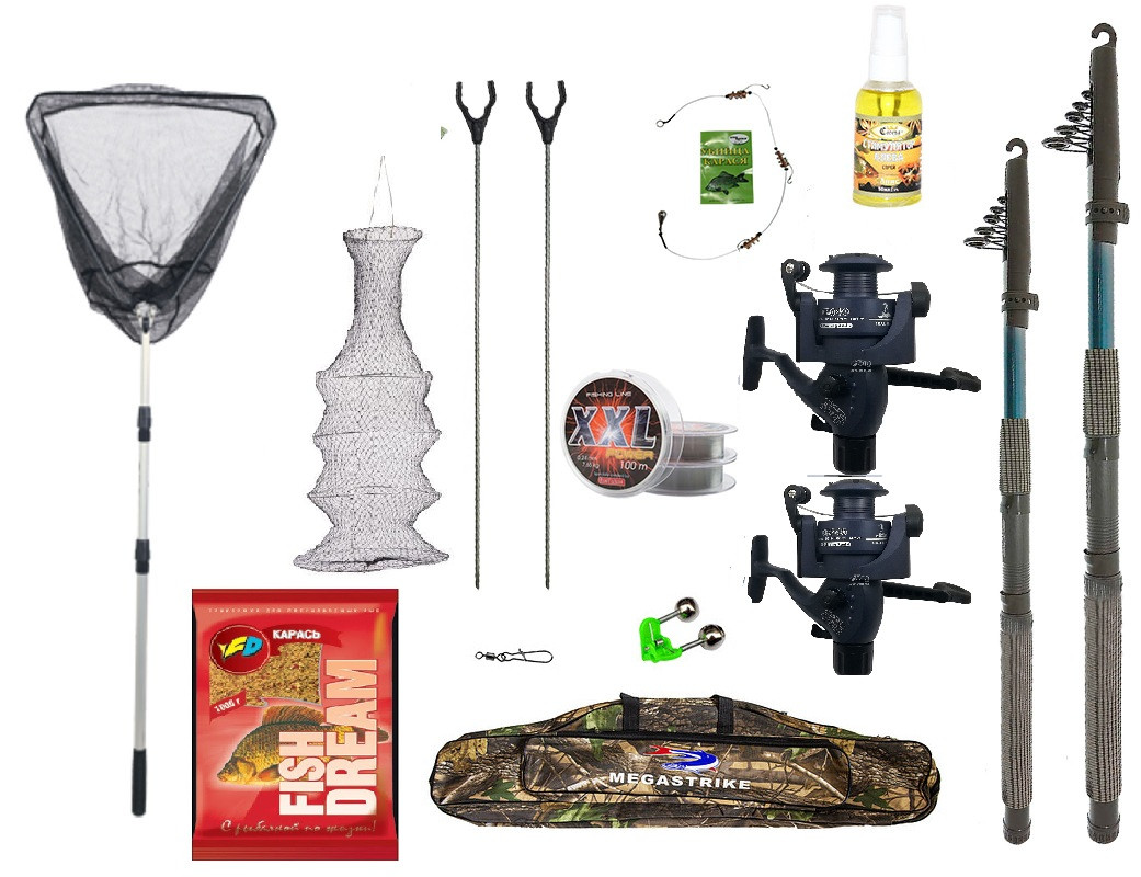 Рибальський набір "Спінінг Універсальний" + Подарунок! Набір 12 в 1 в довжині, фото 1