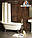 Тримач круговий для душової шторки у ванній із нержавіючої сталі — індивідуальний розмір, Ø 20 мм, 25 мм, 30 мм, 32 мм, фото 2