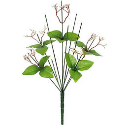 Штучна Нога букетна з гіпсофілою, 46 см (10 шт в уп)