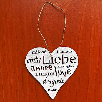 Серце-підвіска (15 см)