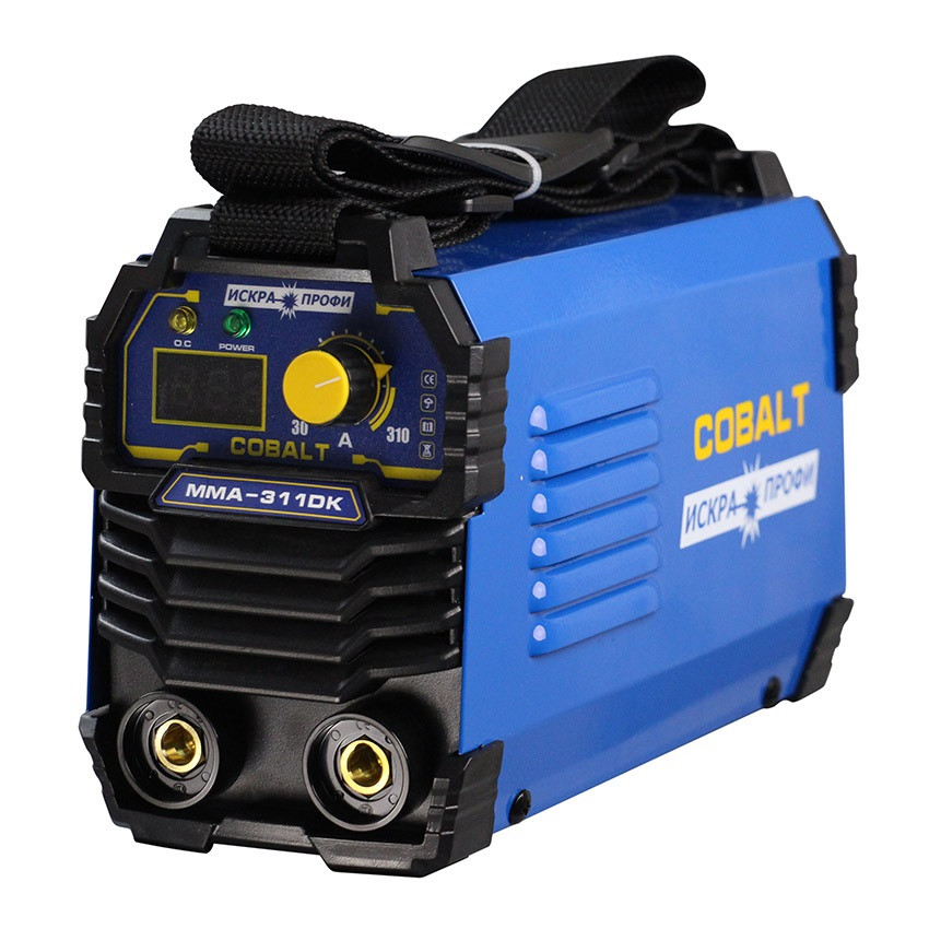 Зварювальний інвертор Іскра-Профі Cobalt MMA-311DK, 220, 5.6 кВт, 310 А, електроди 1.6-4.0, дисплей, кейс,, фото 1