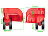 Колісний блок для валізи ЧКБ - 63 червоний (D=61 mm), фото 7