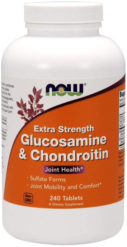 Now Foods Extra Strength Glucosamine Chondroitin 240 таблеток