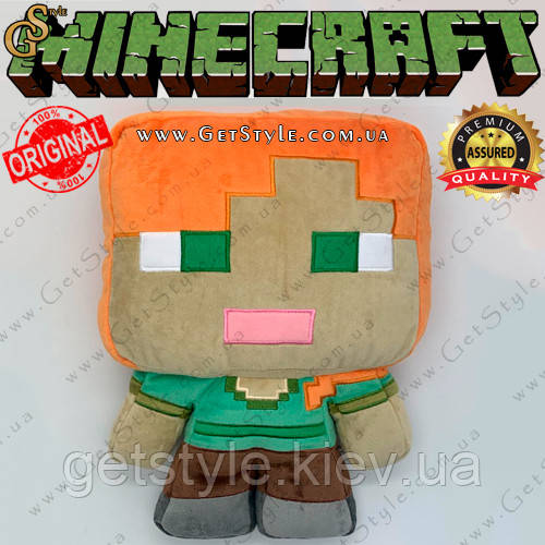 Іграшка-подушка Алекс з Minecraft — "Alex" — 40 х 27 см