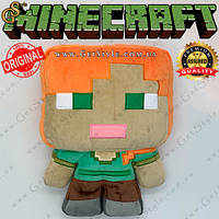 Игрушка-подушка Алекс из Minecraft - "Alex" - 40 х 27 см