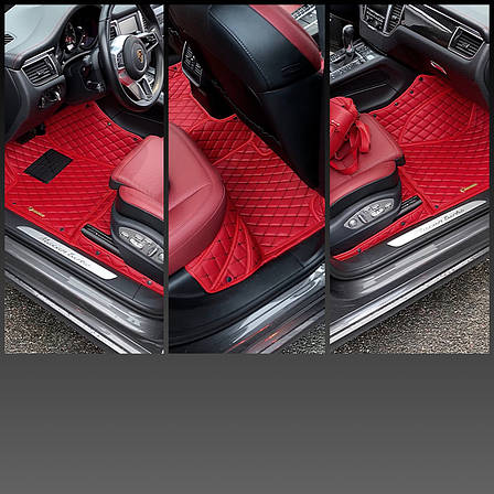 Комплект килимків 3D Toyota Prado 150 + доп килимки ПВХ, фото 2