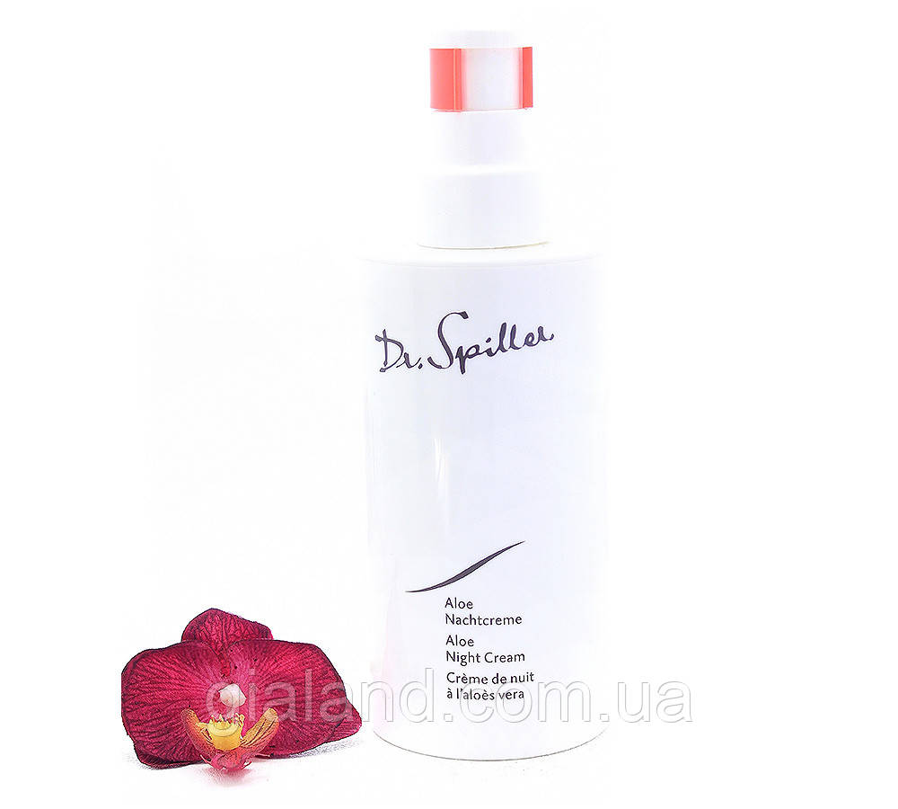 Нічний крем з Алое для сухої шкіри Dr. Spiller Aloe Night Cream 200мл