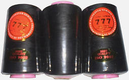 Нитки швейні "777" 40/2 (4500 м) чорні