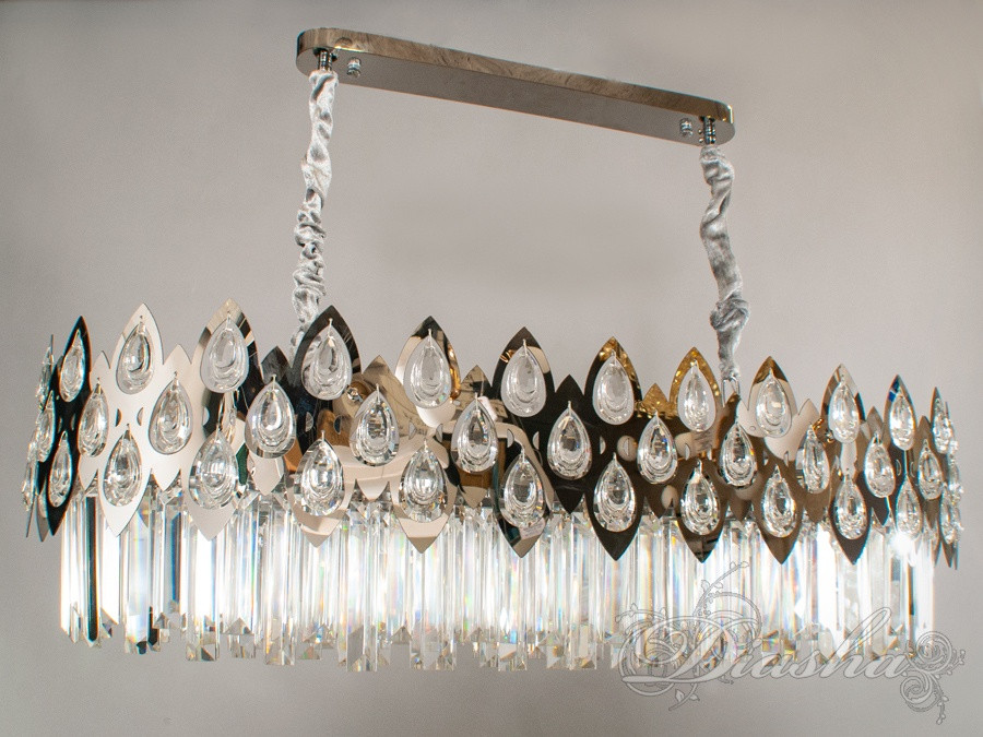 Кришталева люстра овальної форми 200803-900x400HR, фото 1