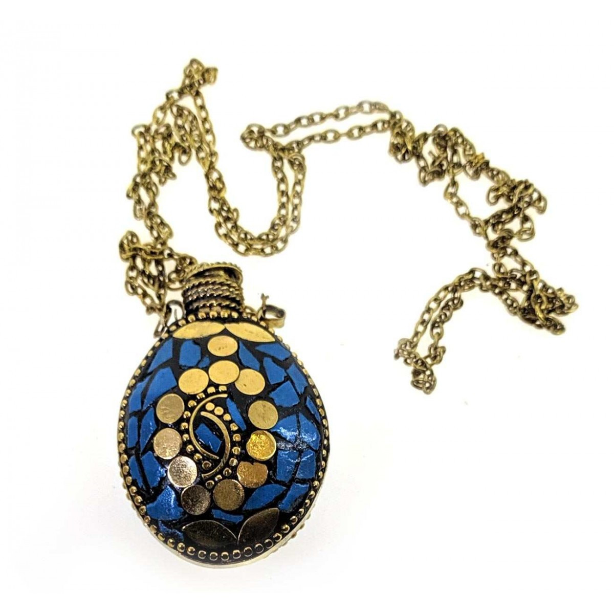 Кулон для ефірних масел з натруральными камінням, фото 1