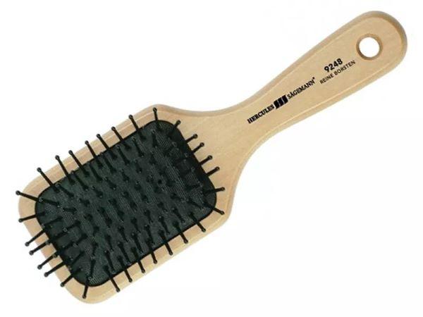 Щітка для волосся, квадратна. Hercules square paddle brush: maple (no bristles), фото 1