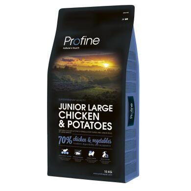 Profine Junior Large Breed Chicken & Potatoes 15кг  для цуценят великих порід