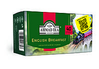 Чай Ахмад пакетированный чёрный Английский к завтраку 40 х 2г