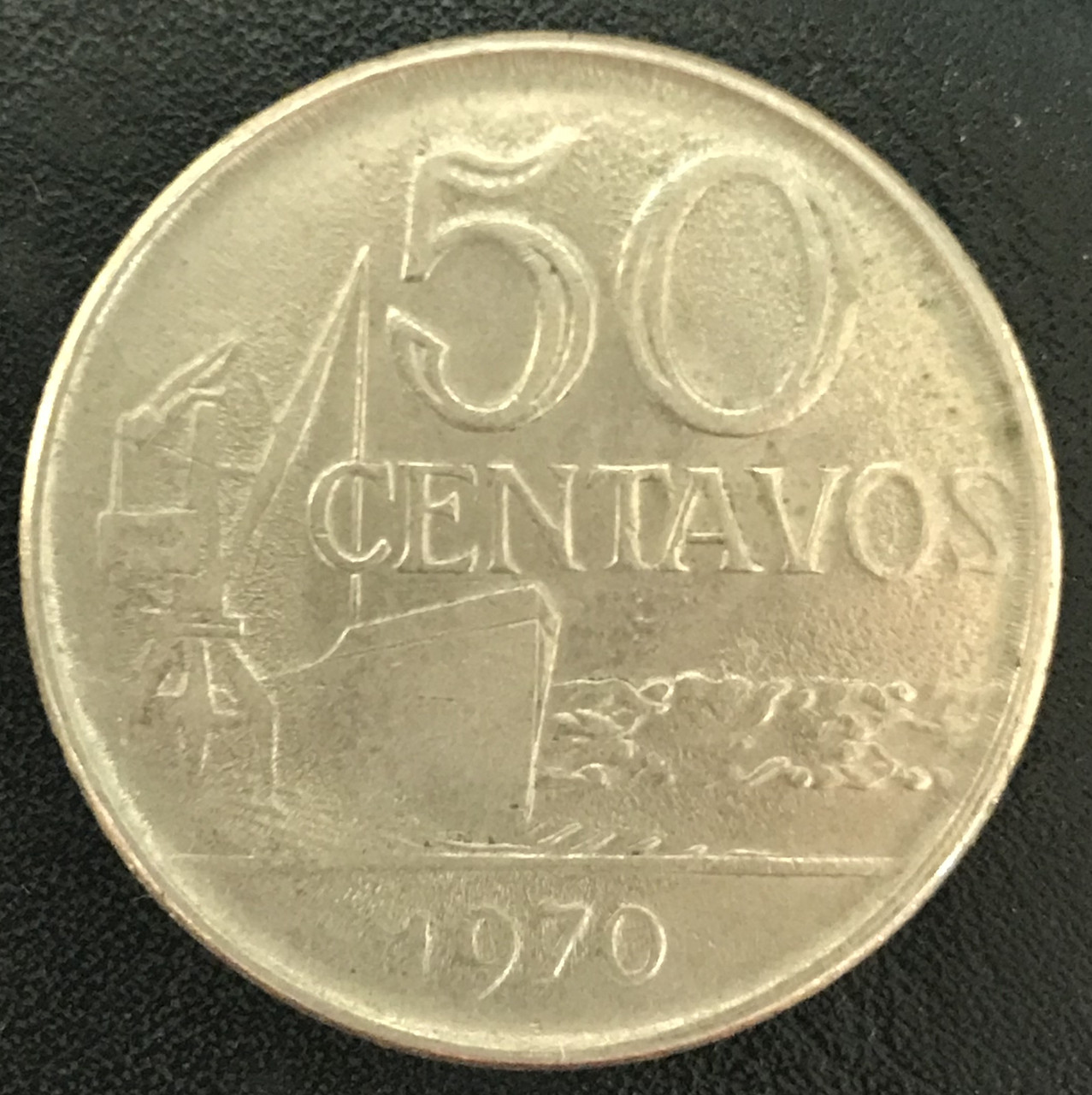 Монета Бразилії 10 крузейро 1988 р.