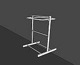 Стійка з дугами біла 1 м, фото 3