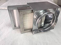 Фильтр вентиляции для круглого канала 125 мм с Хепа фильтром