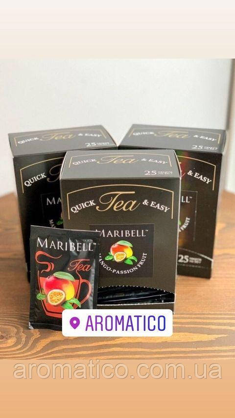 Манго-Маракуйя натуральное фруктовое пюре ТМ Maribell 50 г - купить по ...