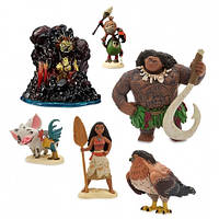 Оригинальный игровой набор фигурок из мультфильма Моана Дисней/Disney Moana Figure Play Set 461072284673