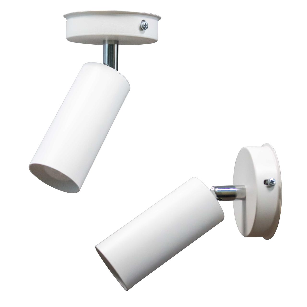 Світильник циліндр поворотний Е27 Tube NL 1105-1 W, фото 1