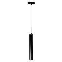 Светильник подвесной трубка Е27 Tube NL 3522 GL черный глянец