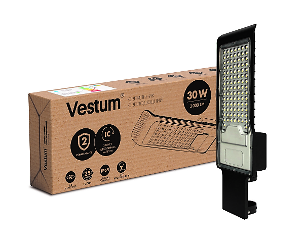 Світильник консольний LED Vestum 30 W 3000 Лм IP65