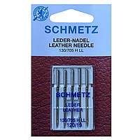 Иглы швейные SCHMETZ №120/19 LEATHER (КОЖА), для бытовых швейных машин