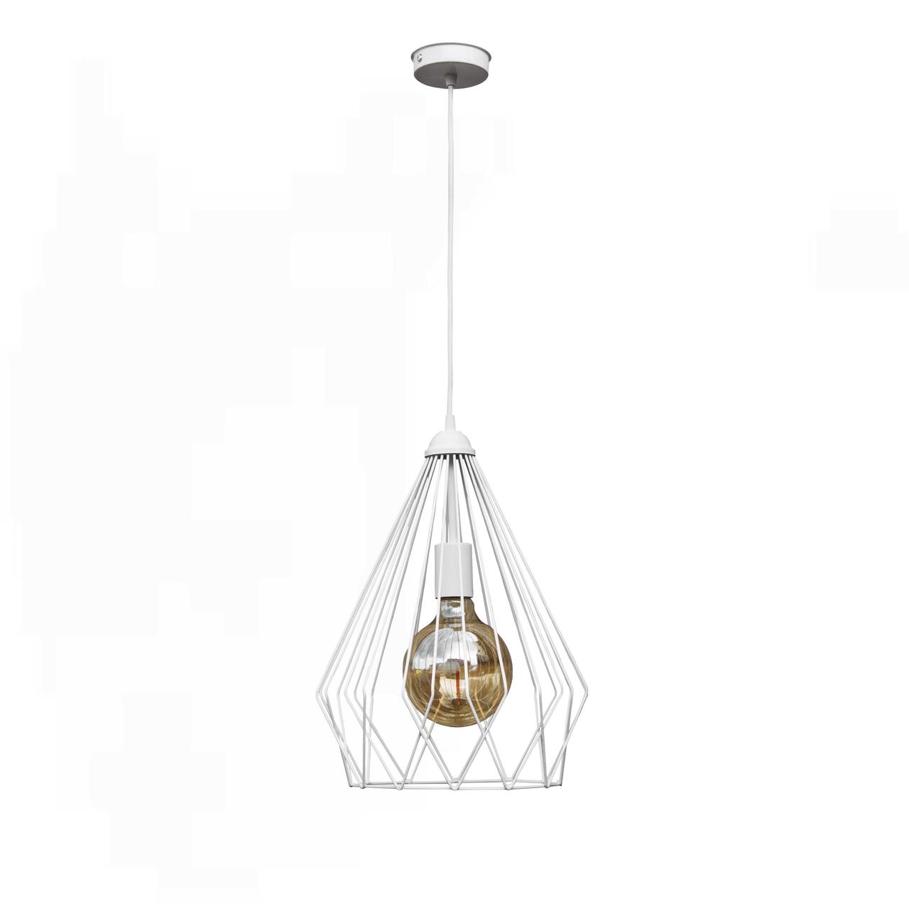 Лофт світильник підвісний Е27 Silvia NL 430 WH, фото 1
