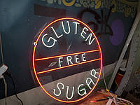 Вывеска на примере Gluten free Sugar