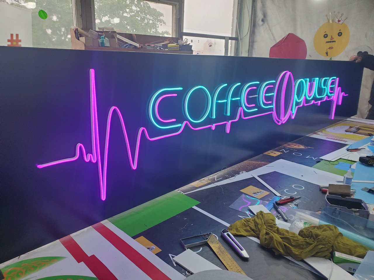 Вивіска Coffee Pulse