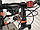Велосипед гірський TopRider-611 колеса 26", рама 17", помаранчевий + крила в подарунок!, фото 7