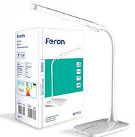 Настільний світлодіодний світильник Feron DE1732 білий