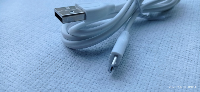 Кабель шнур мікро-Юсб зарядний і дата Microusb фірмовий 1 м, фото 1