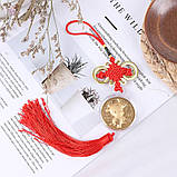 Монета підвіска Бик Багатства гарне удача, фото 3