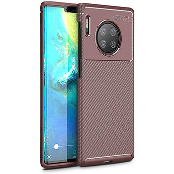 Чохол Carbon Case для Huawei Mate 30 Pro Brown