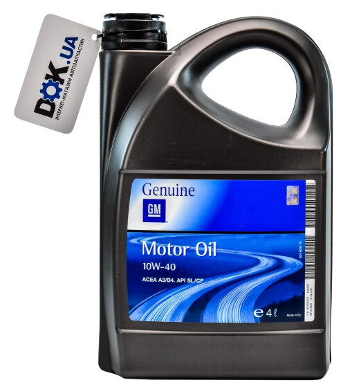 Моторна олія General Motors 10W-40 5л (Напівсинтетична), фото 1