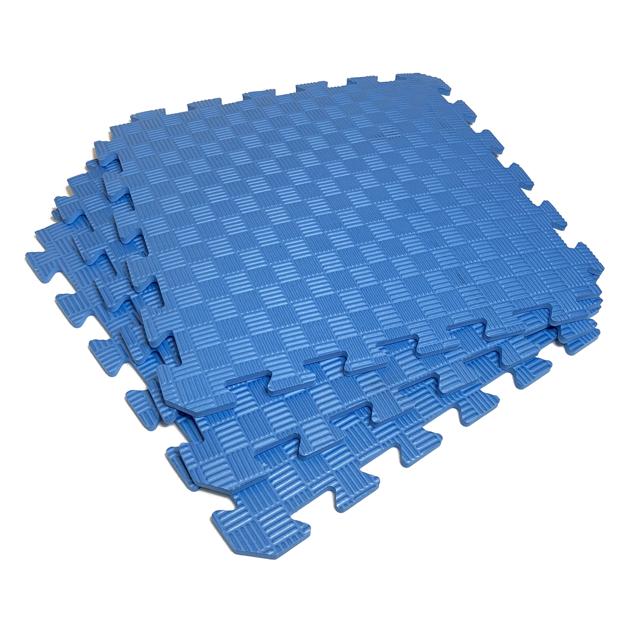 Татамі 50х50х1см Синій (килимок-пазл ластівчин хвіст) IZOLON EVA SPORT