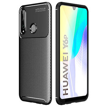 Чохол Carbon Case для Huawei Y6p Black