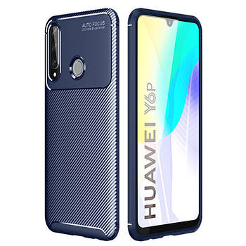 Чохол Carbon Case для Huawei Y6p Blue