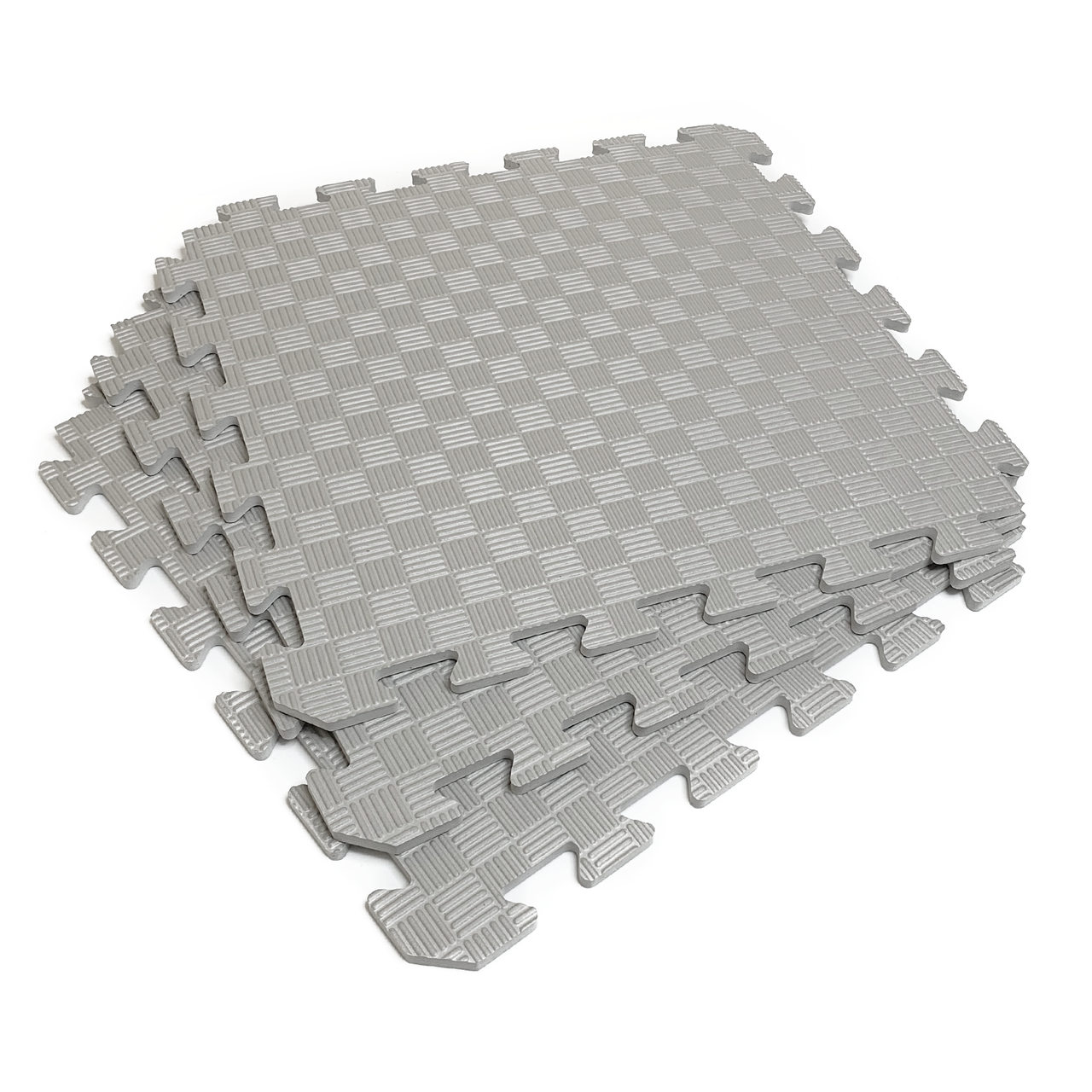 Татамі 50х50х1см Сірий (килимок-пазл ластівчин хвіст) IZOLON EVA SPORT