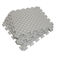 Татамі 50х50х1см Сірий (килимок-пазл ластівчин хвіст) IZOLON EVA SPORT