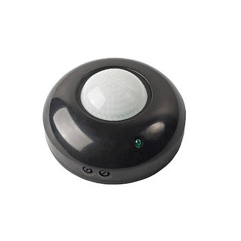 Датчик руху накладний ЄВРОСВЕТ SO-01 360° Чорний